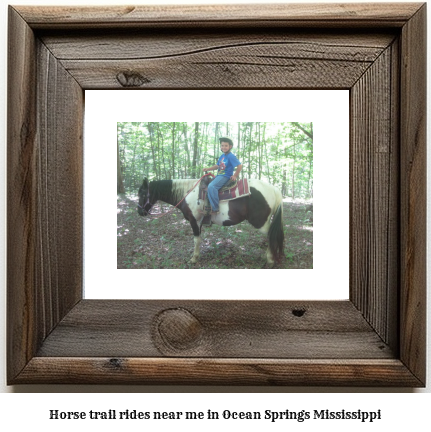 horse trail rides near me in Ocean Springs, Mississippi